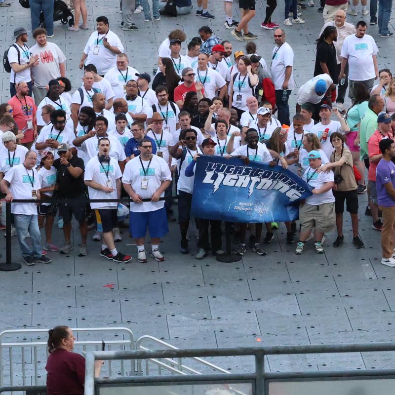 Lucas County Lightning Athletes at Summer States