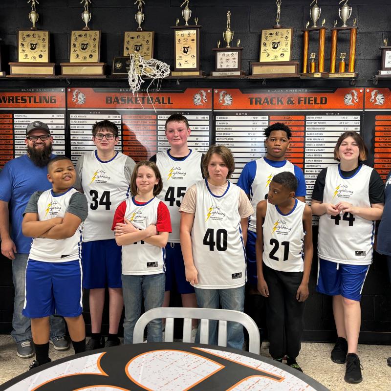 Little Lightning Basketball at Regionals