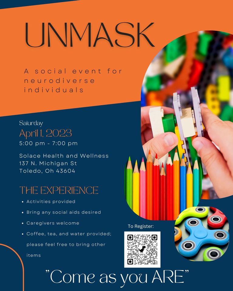 Unmask: A social event for neurodiverse individuals