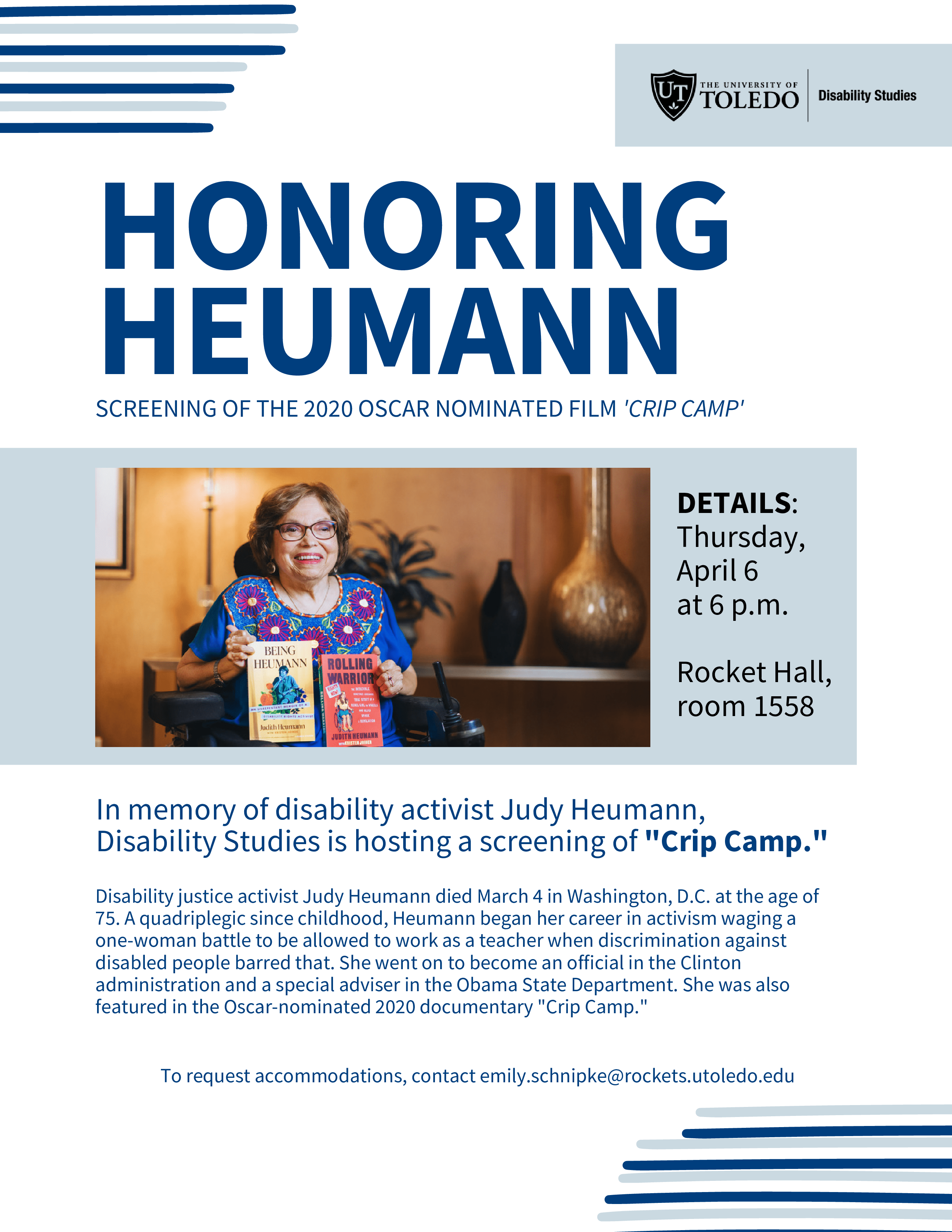 Honoring Heumann