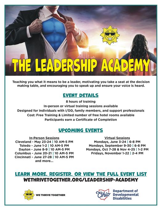 leadership academy flyer