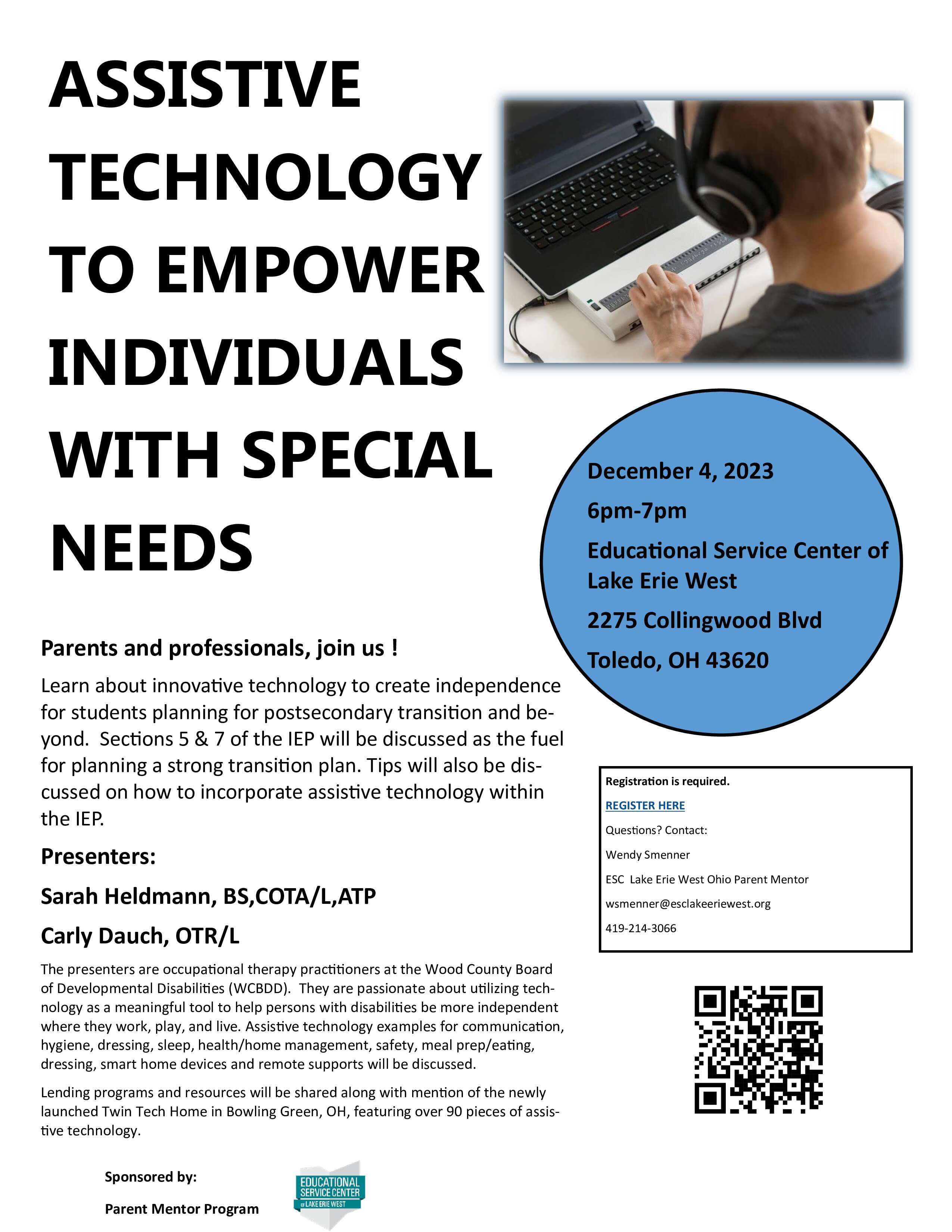 assistive technology flyer