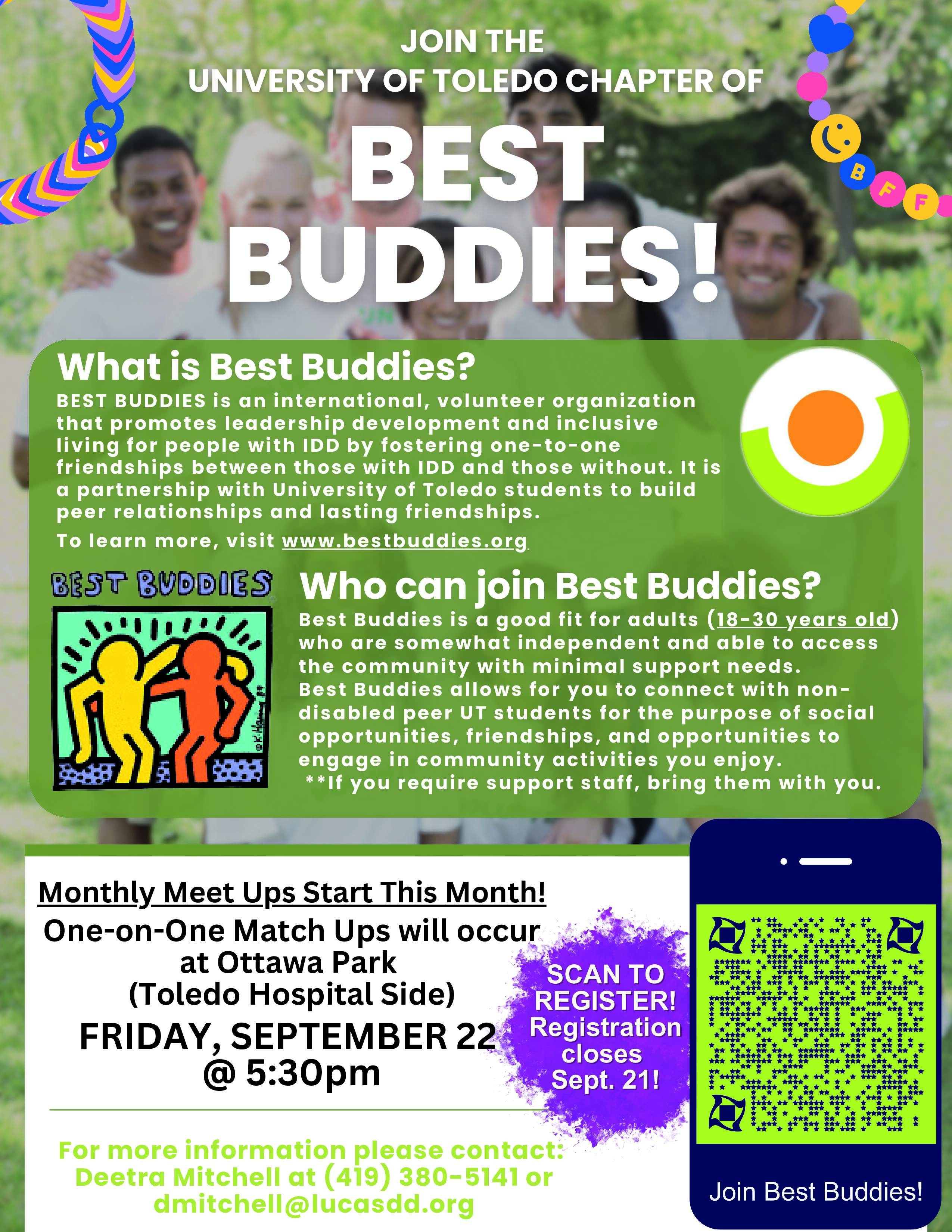 Best Buddies Monthly Meetup/Buddy Matching | Lucas County Board of ...