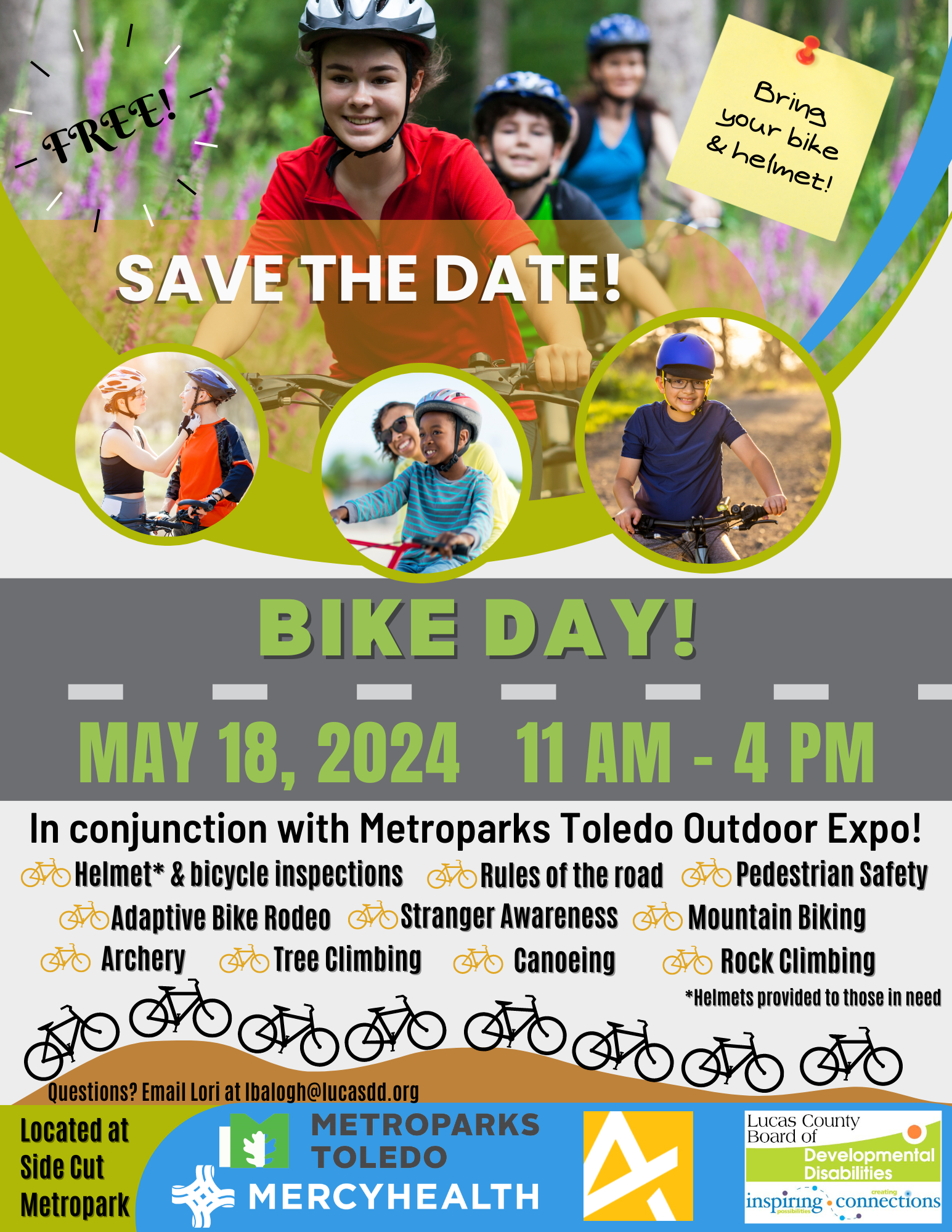 bike day at Metroparks Toledo Outdoor Expo