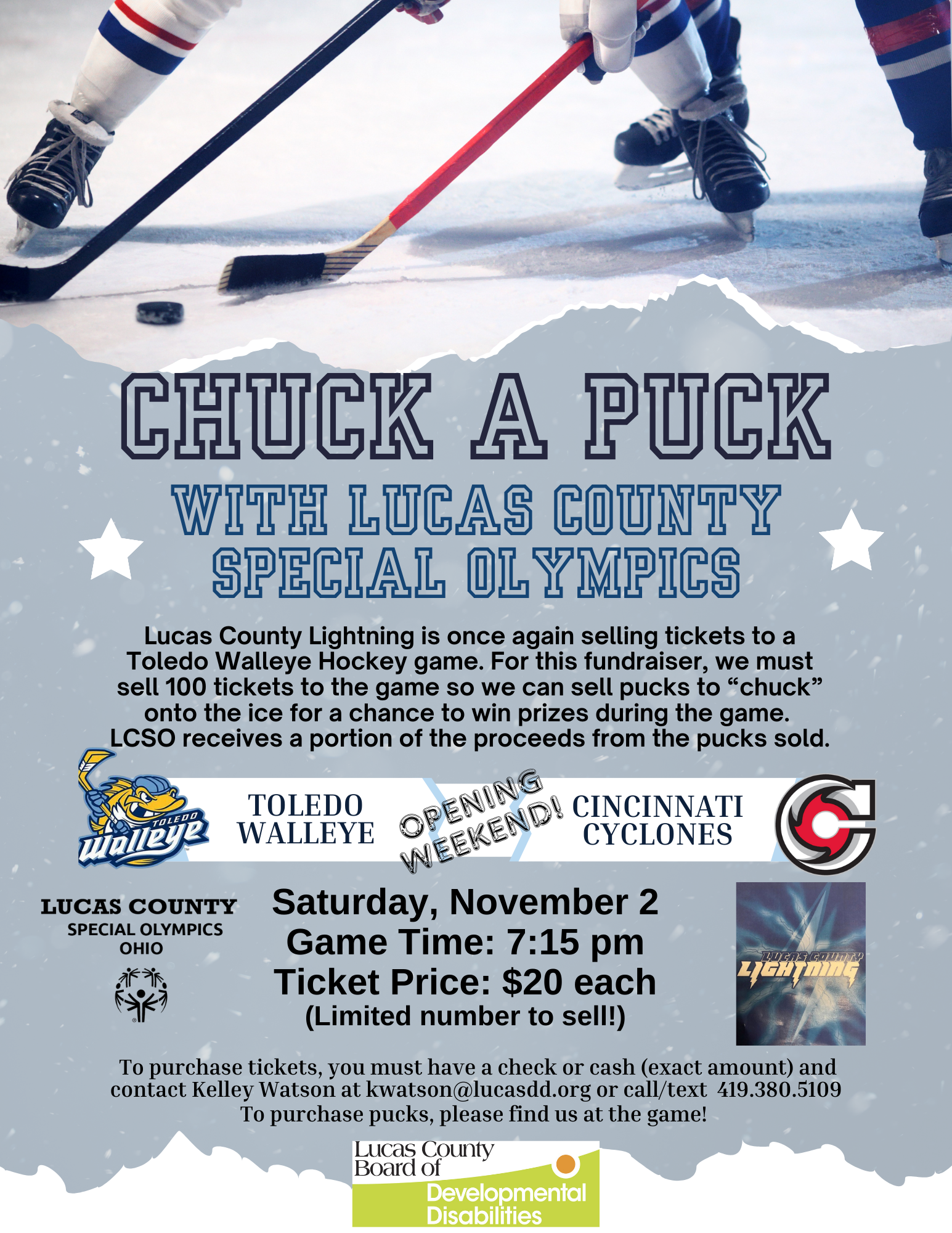 chuck a puck flyer