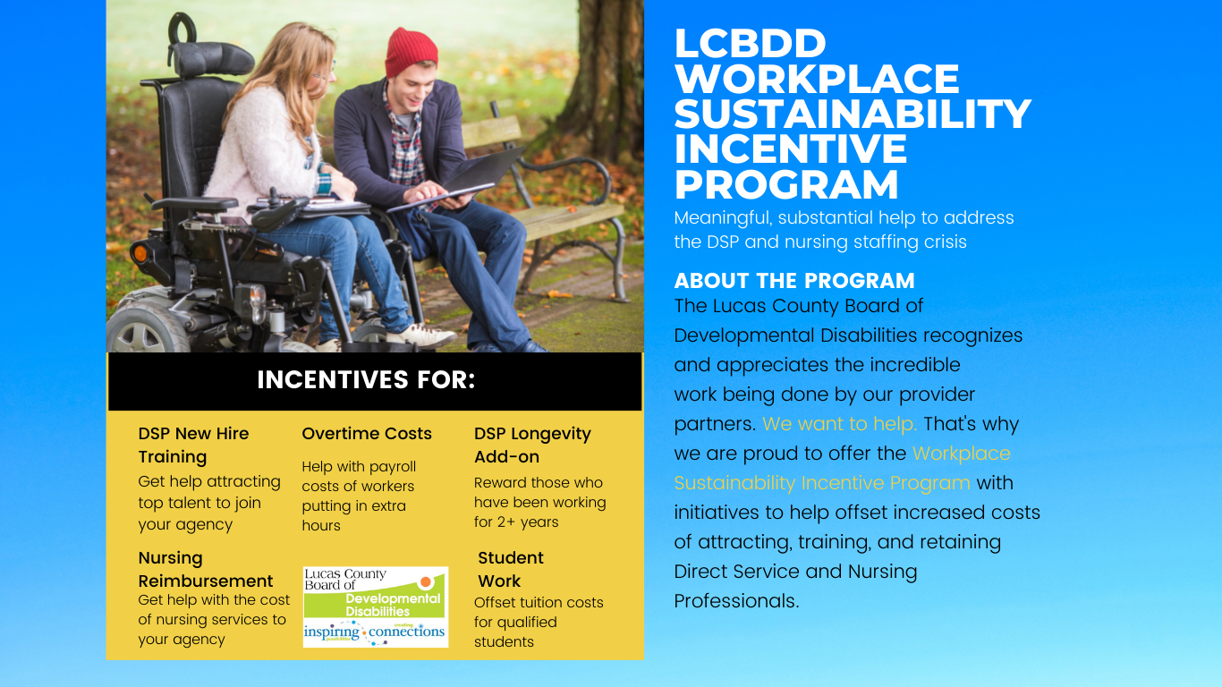Lucas DD Workplace Sustainability Incentive Program Graphic
