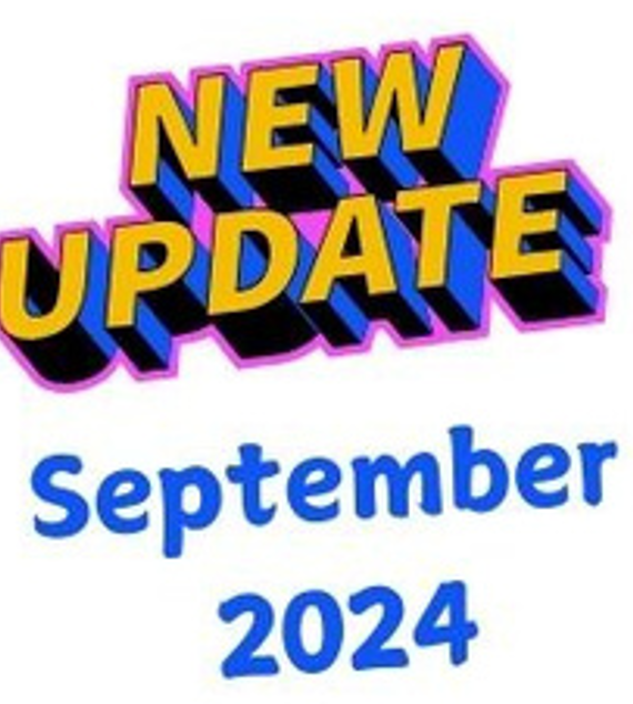 New Update September 2024 graphic