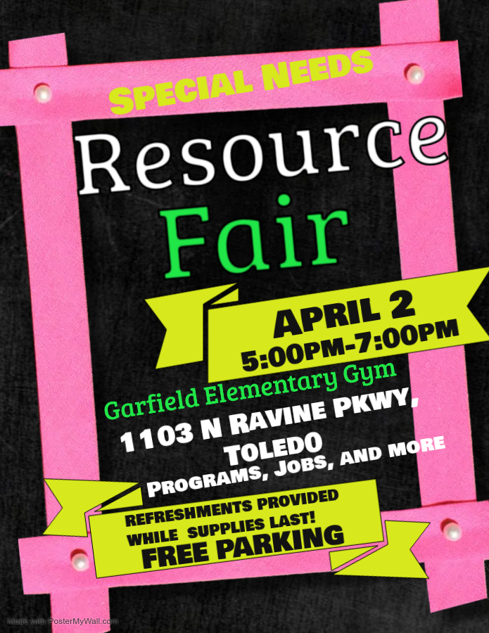 Special Needs Resource Fair flyer