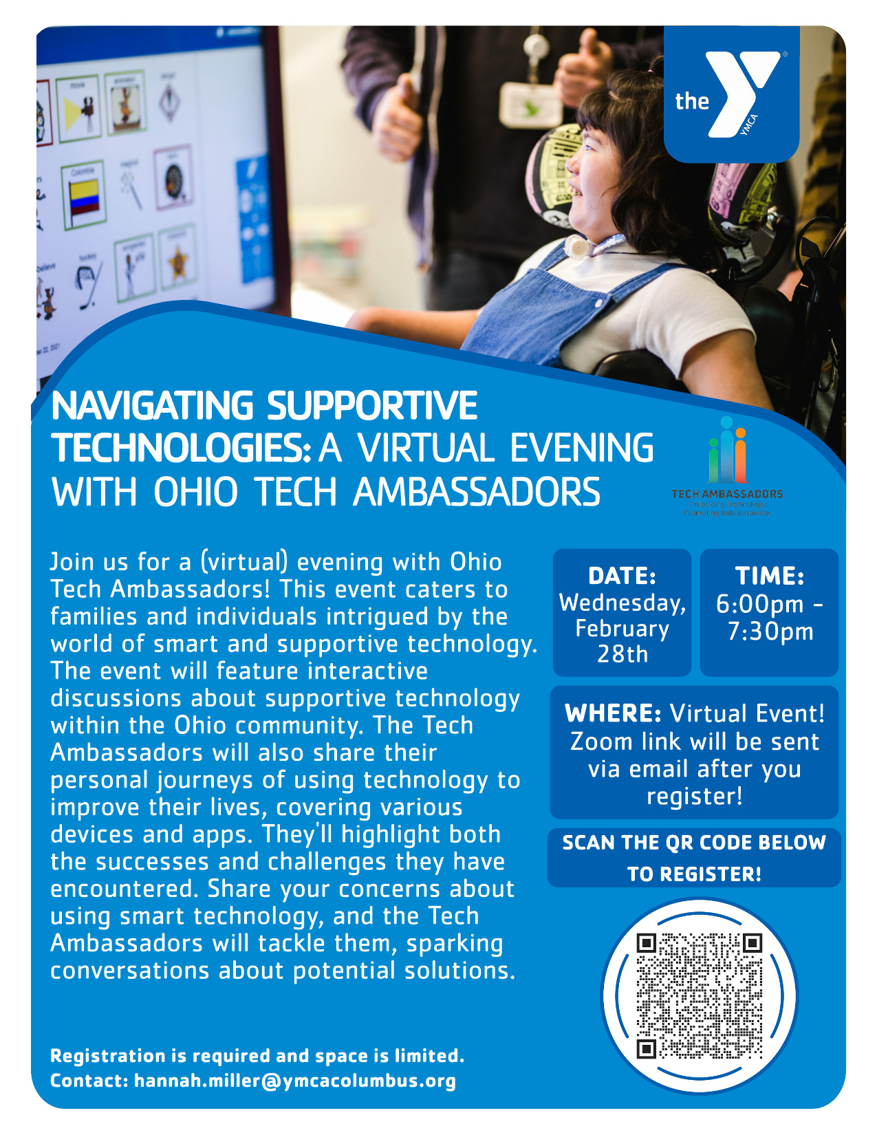 navigating supportive technologies flyer
